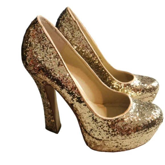 Chinese Laundry Shoes Chinese Laundry Gold Glitter Platform